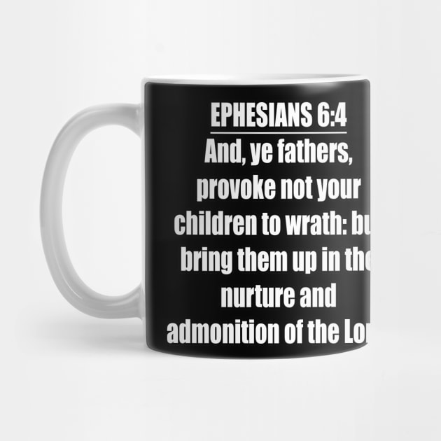 Ephesians 6:4 King James Version by Holy Bible Verses